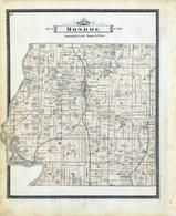 Monroe Township, Toddville, Robins, Cedar River, Hepker Lake, Chain Lake, Linn County 1895